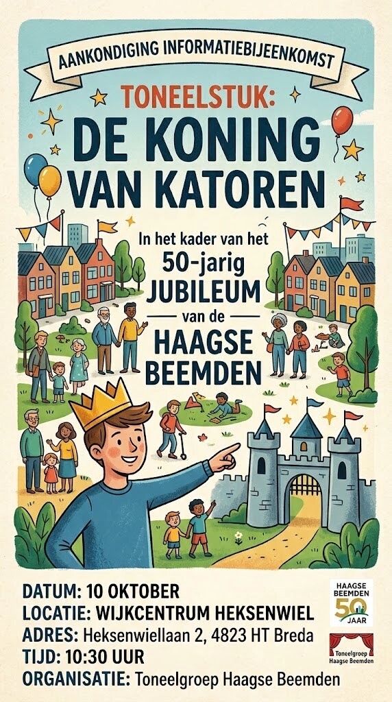 Info-ochtend deelname aan de Koning van Katoren