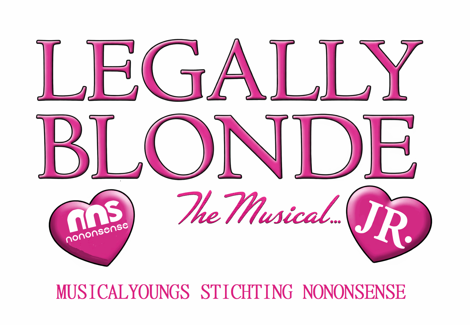 Musical Legally Blonde JR door de Musicalyoungs van Stichting NoNonsense