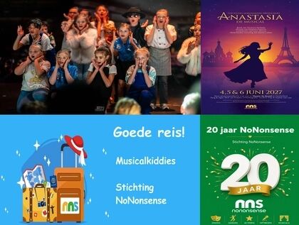 Musicalles bij de Musicalkiddies van Stichting NoNonsense (dinsdagen)