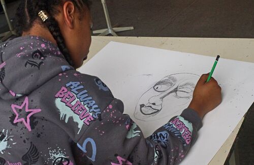 Proefles Tekenen 12-16 jaar